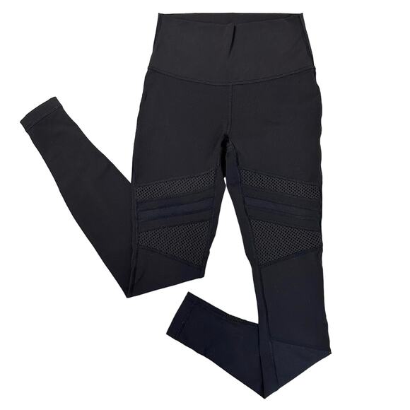 Lululemon Black Athletic Pants Womens Small Activewear Exercise Workout Gym Yoga - Picture 1 of 4